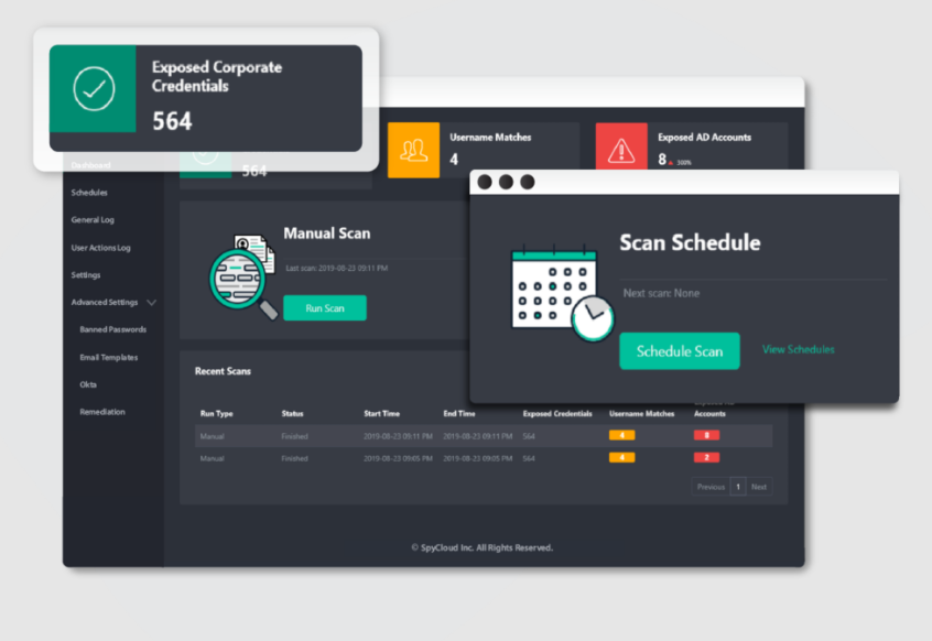 SpyCloud screenshot - Descubre Las 10 Mejores Herramientas de Monitoreo de la Web Oscura Hoy