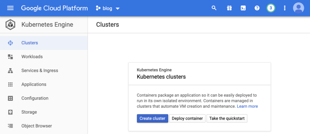 Google Kubernetes Engine (GKE) screenshot - Los 10 mejores programas de orquestación de contenedores analizados en 2026