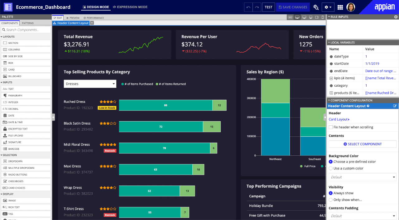 Appian screenshot - 10 Mejores Software para Desarrollo de Aplicaciones de 2026