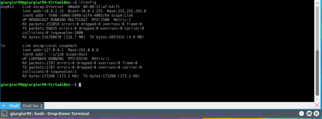 Yakuake screenshot - 10 Mejores Emuladores de Terminal Evaluados en 2026