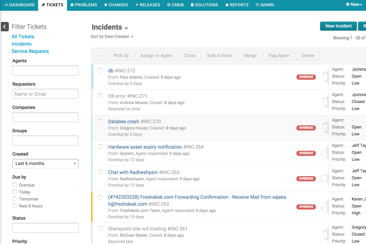 Freshservice screenshot - 10 mejores programas de infraestructura informática revisados para 2026