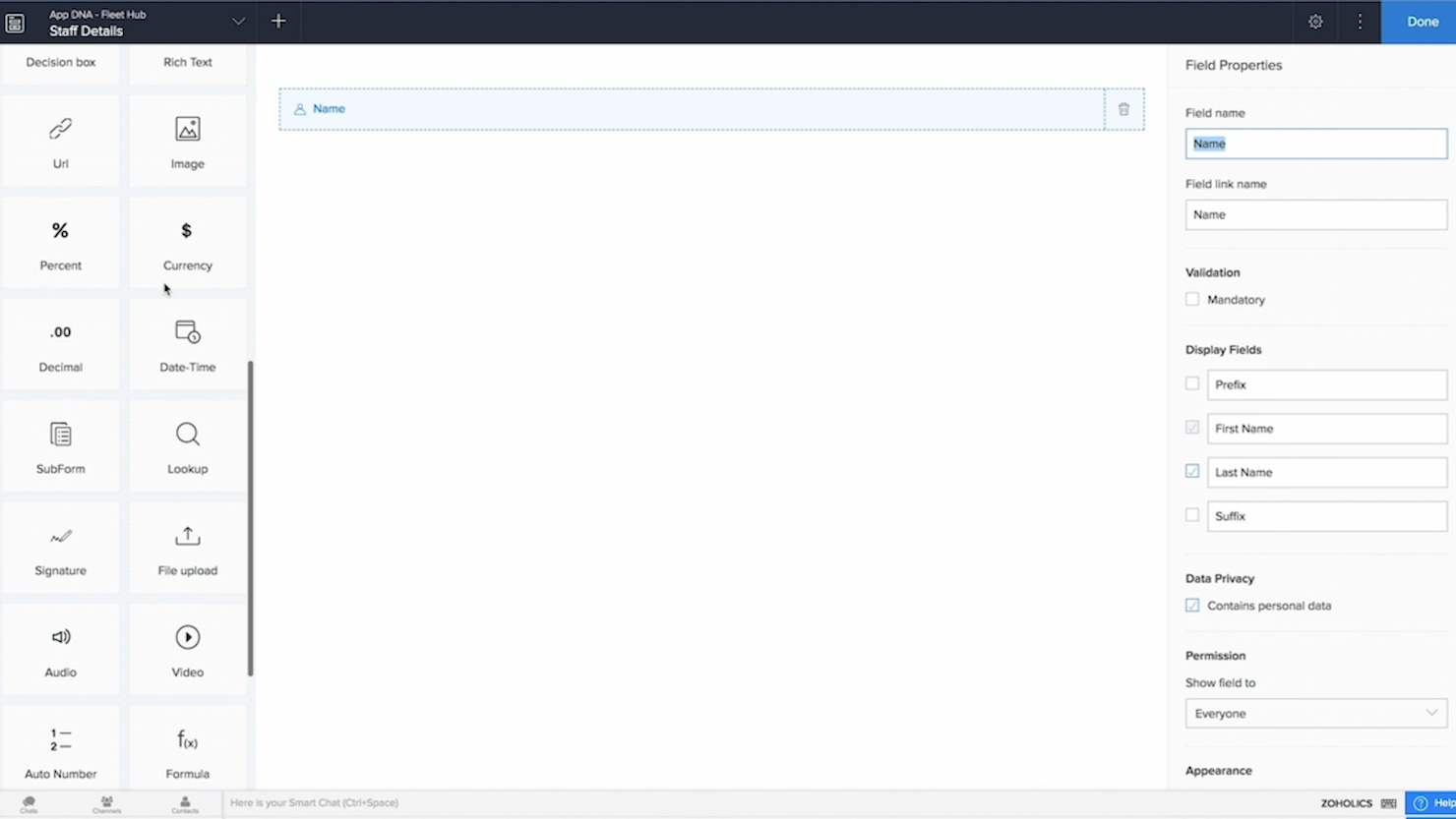 Zoho Creator screenshot - 10 Mejores Plataformas de Desarrollo Sin Código Reveladas en 2026