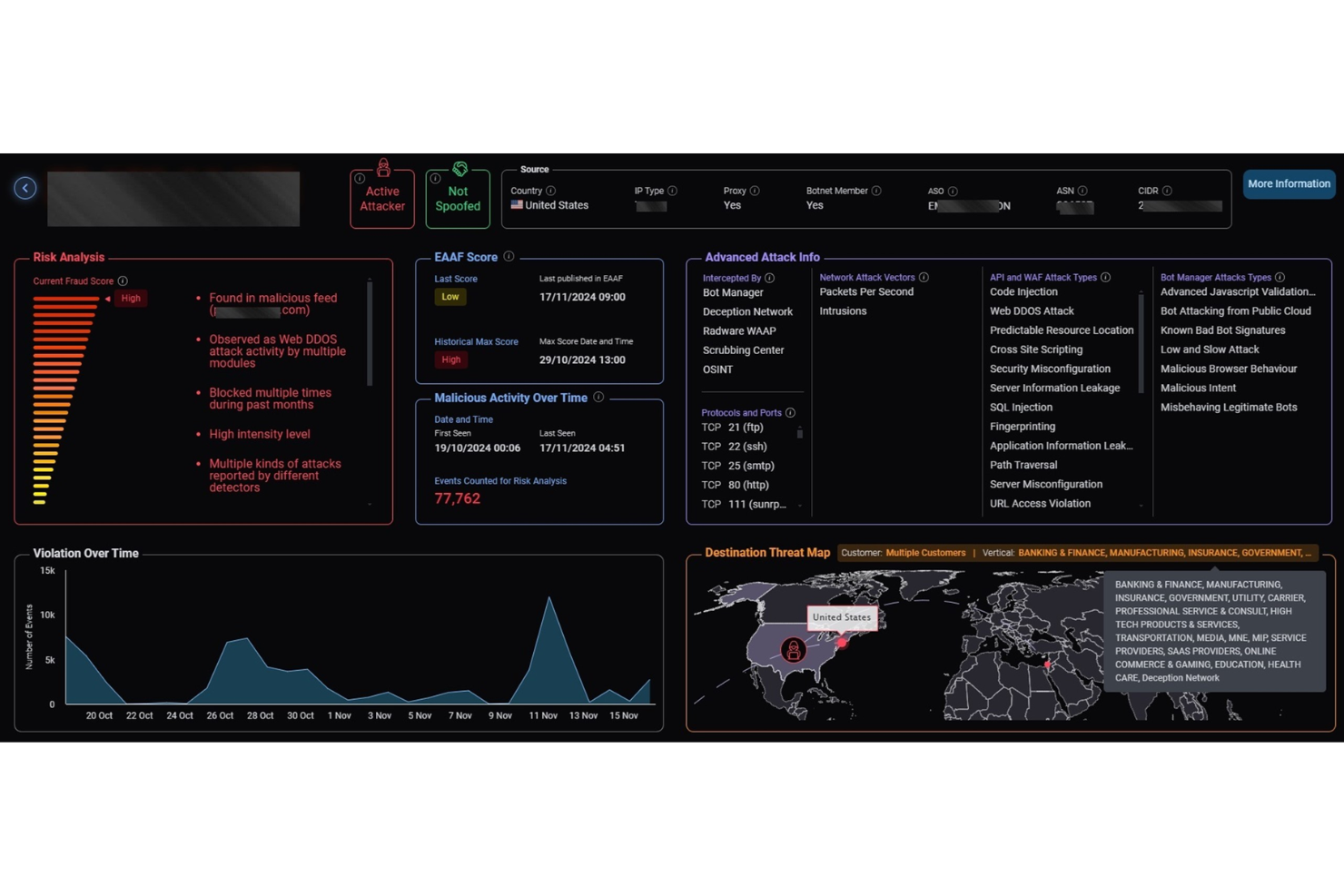 Radware screenshot - 10 Mejores Proveedores de Ciberseguridad para Empresas en 2026