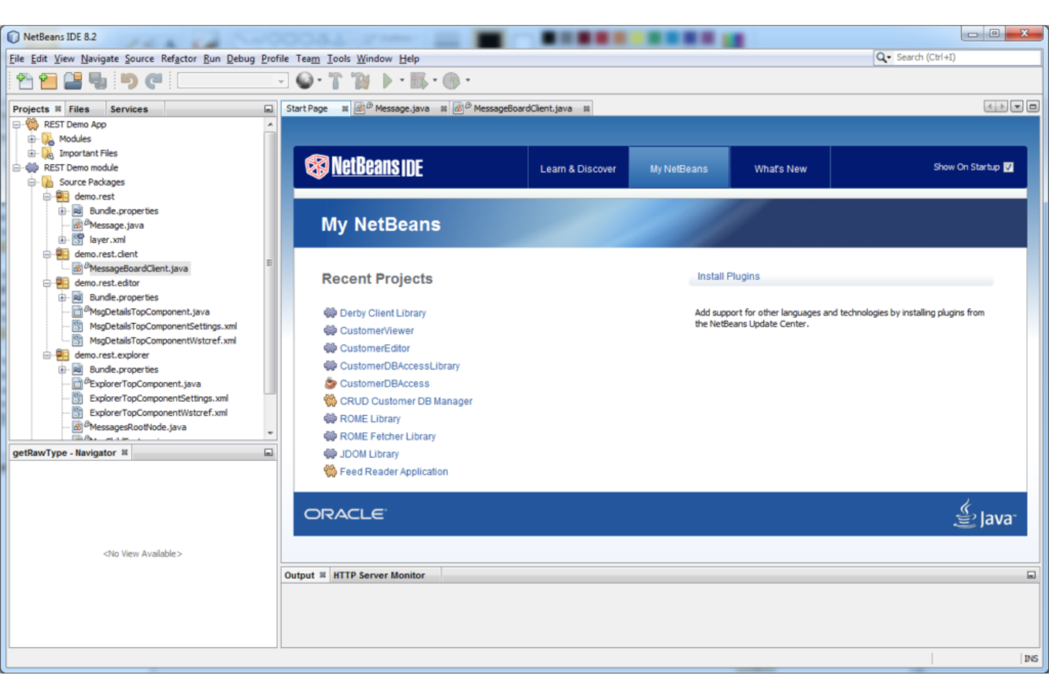 Apache NetBeans screenshot - Los 10 Mejores Herramientas de Desarrollo Java de 2026