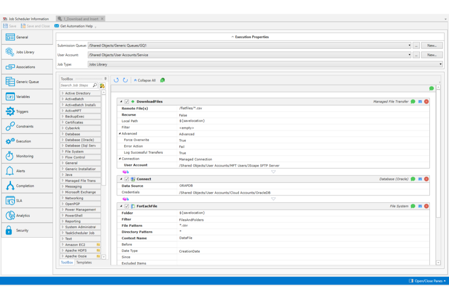 ActiveBatch screenshot - Guía de los 10 Mejores Software de Automatización de Cargas de Trabajo en 2026
