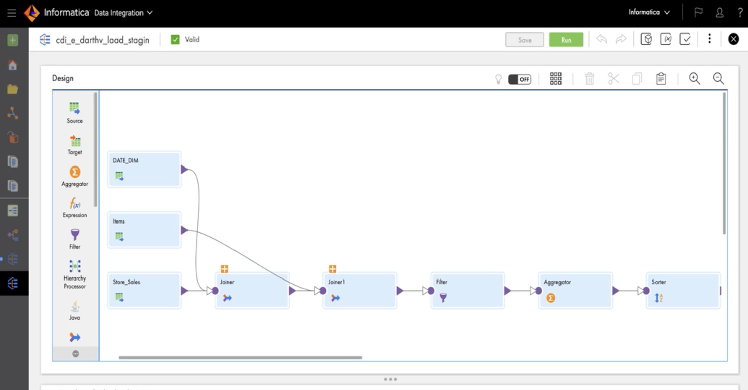 Informatica Cloud screenshot - 10 mejores herramientas de integración de datos revisadas para 2026