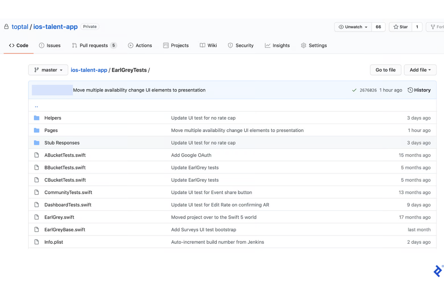 EarlGrey screenshot - Las 20 mejores herramientas de pruebas de automatización móvil en 2026