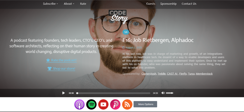 CodeStory screenshot - 10 Mejores Herramientas de Visualización de Código Reseñadas en 2026