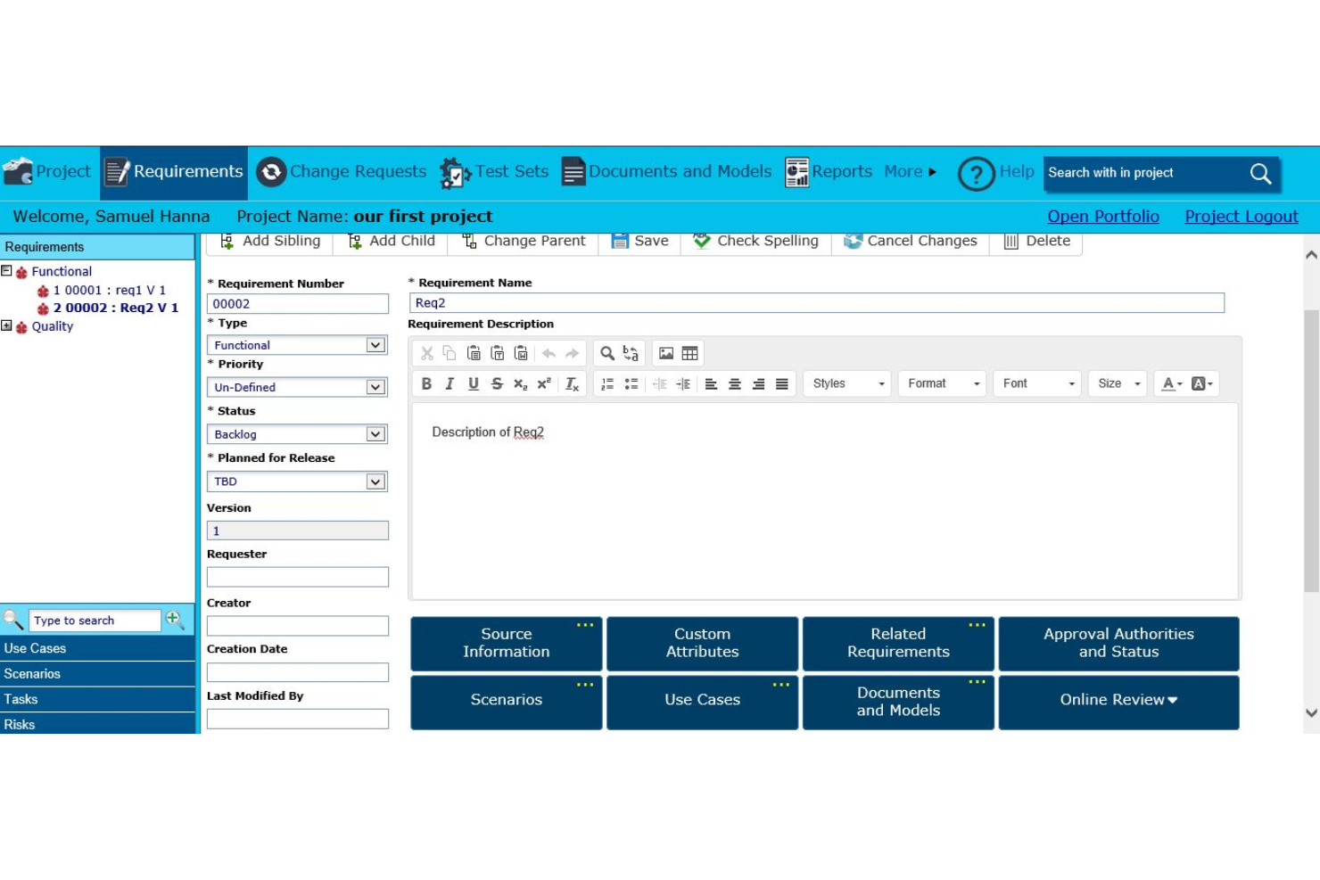 Rommana ALM screenshot - 10 Mejores Software de Pruebas ALM Evaluados en 2026