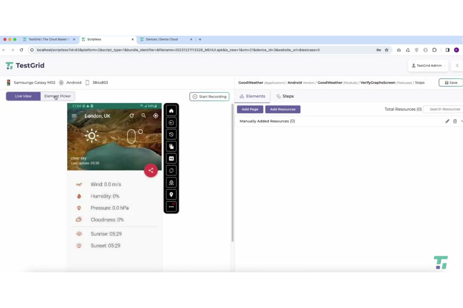 TestGrid screenshot - 10 mejores herramientas de pruebas DevOps revisadas para 2026