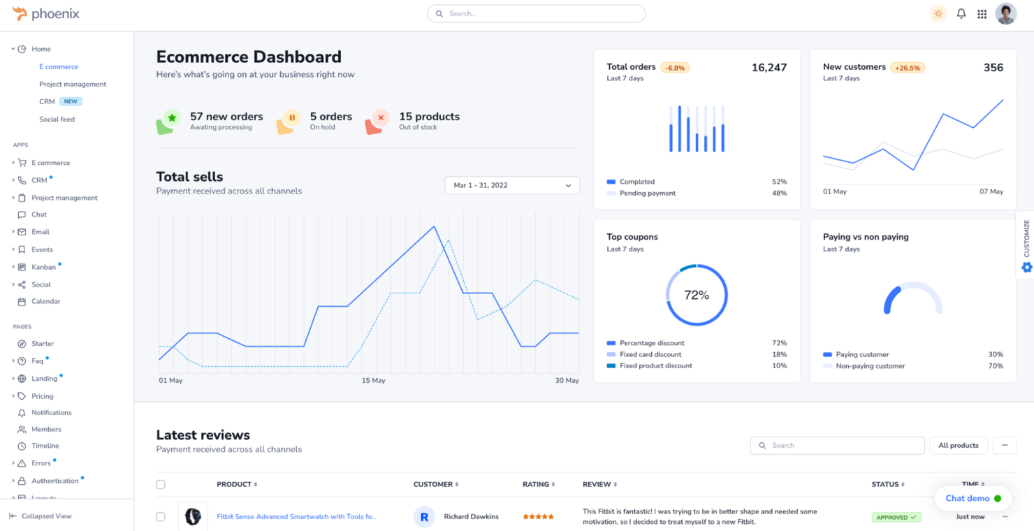 Bootstrap screenshot - 10 mejores herramientas de desarrollo de software analizadas para 2026
