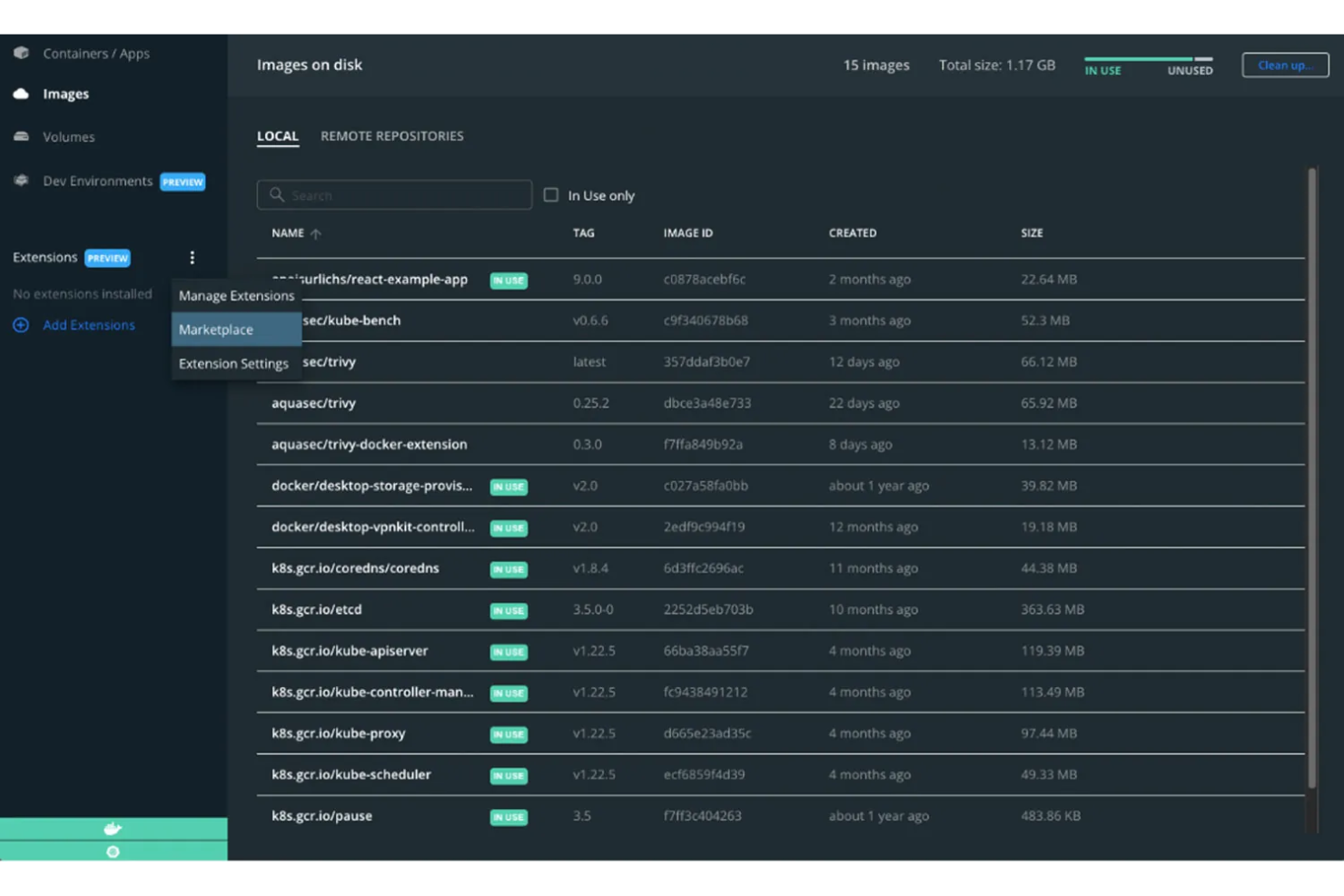 Trivy screenshot - Las 10 mejores herramientas de seguridad DevOps analizadas en 2026