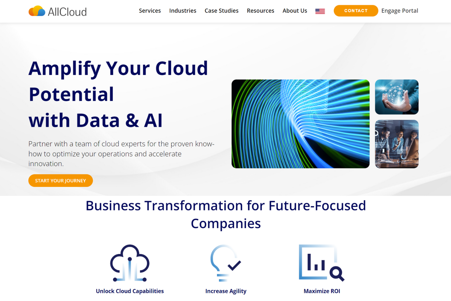 AllCloud screenshot - 10 Mejores Proveedores de Servicios Gestionados Analizados en 2026