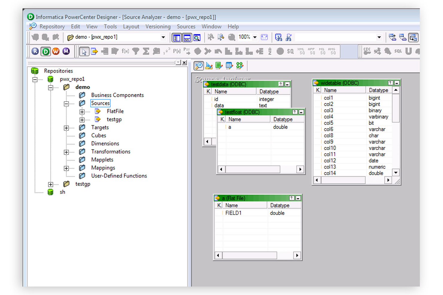 Informatica PowerCenter screenshot - 10 Mejores Herramientas de Automatización para Pruebas ETL en 2026