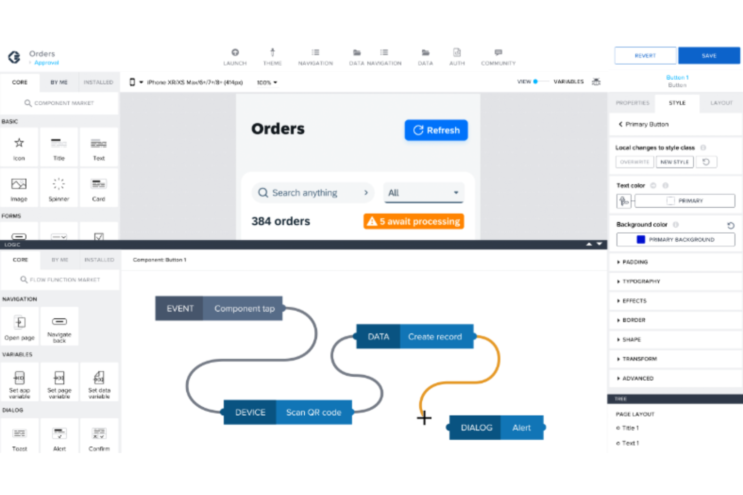 SAP Build Apps screenshot - 10 Mejores Creadores de Aplicaciones Sin Código Analizados en 2026