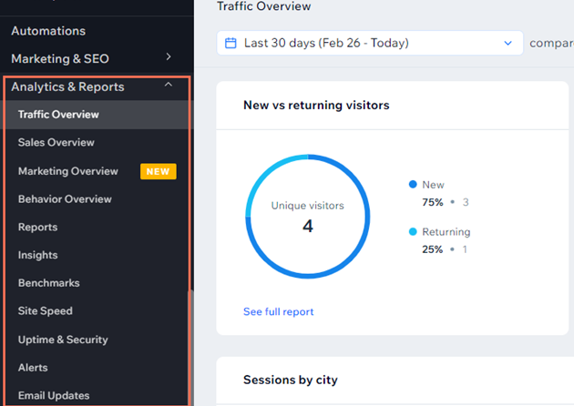 Wix screenshot - Las 10 mejores alternativas a Bubble reseñadas en 2026