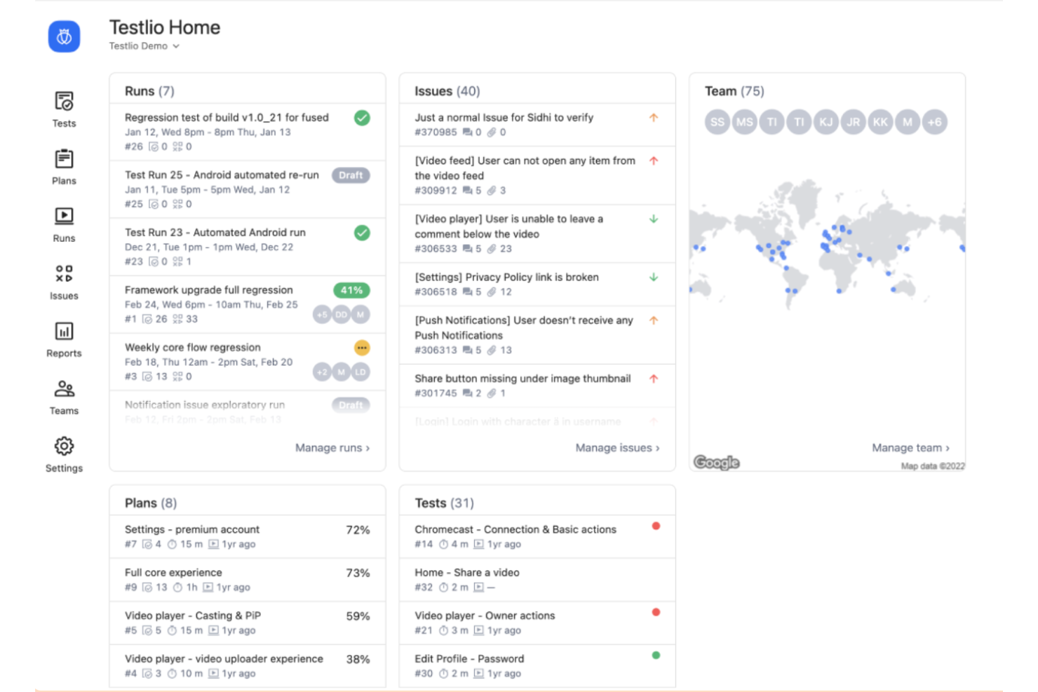 Testlio screenshot - 10 Mejores Herramientas de Pruebas de Usabilidad Para Retroalimentación Real en 2026