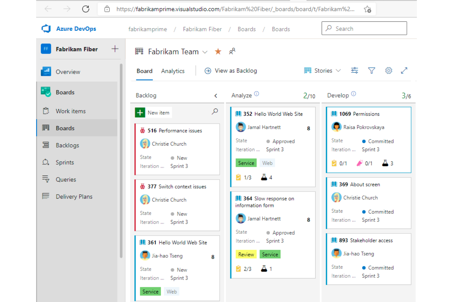 Microsoft Azure DevOps Services screenshot - 10 Mejores Herramientas de Despliegue DevOps Analizadas en 2026