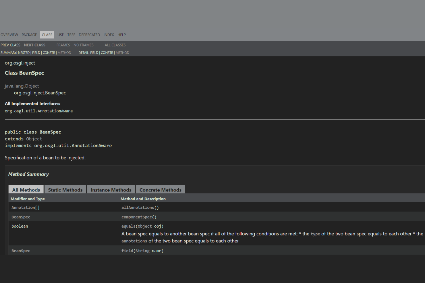 BeanSpec screenshot - 10 Mejores Herramientas de Pruebas BDD Revisadas en 2026
