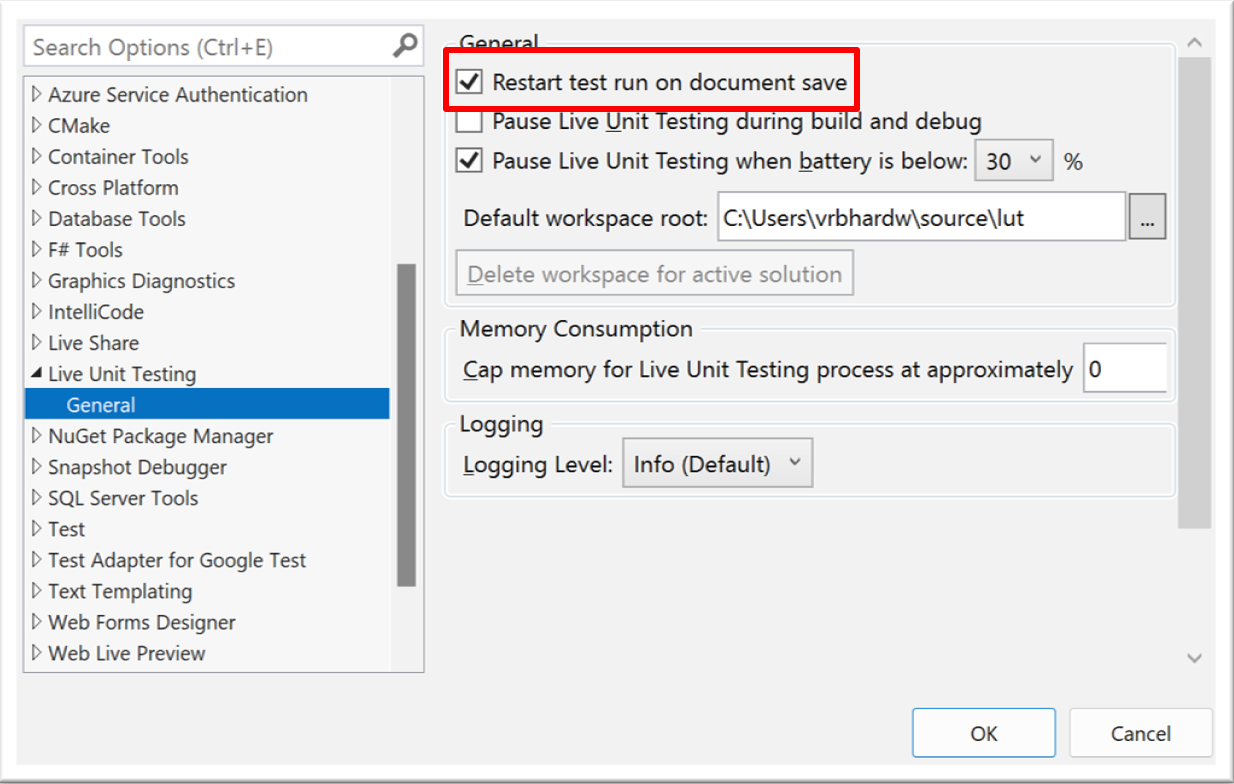 Microsoft Visual Studio screenshot - 10 Mejores Herramientas de Pruebas Unitarias Analizadas en 2026
