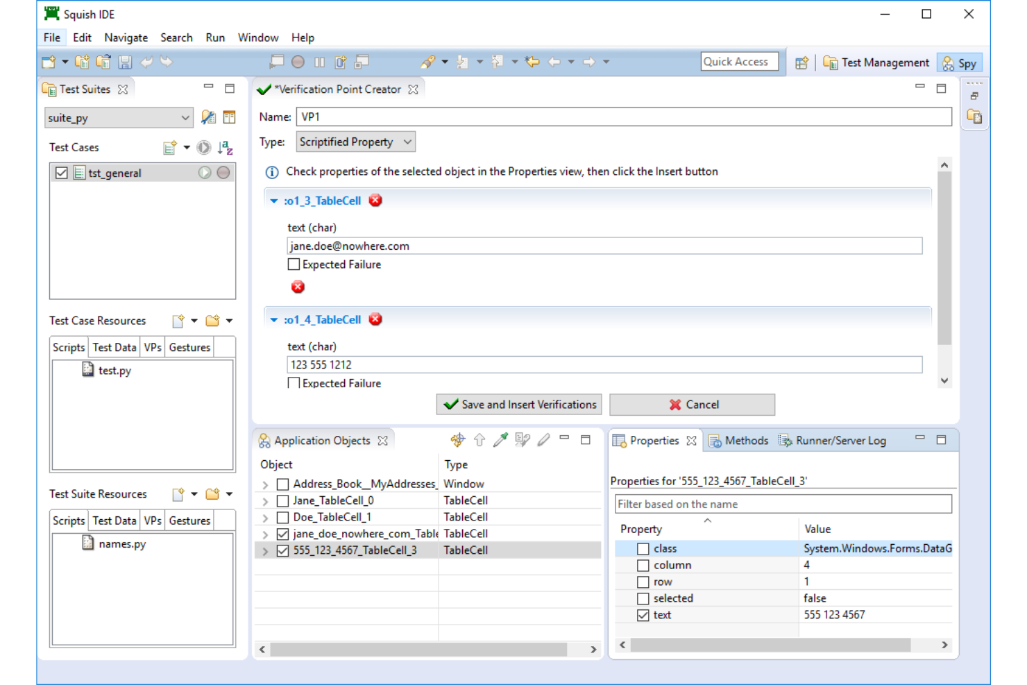 Squish screenshot - 10 mejores herramientas de pruebas de accesibilidad web en 2026