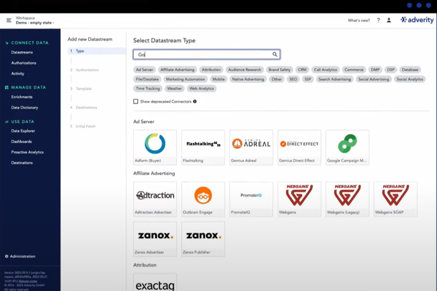 Adverity screenshot - Los 10 mejores softwares de extracción de datos para 2026