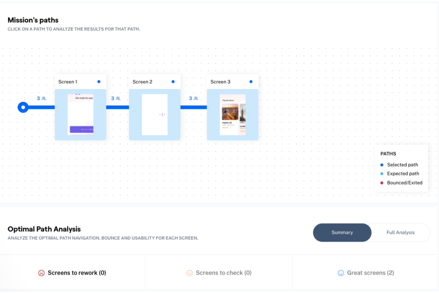 Maze screenshot - 10 Mejores Herramientas de Pruebas de Usabilidad Para Retroalimentación Real en 2026