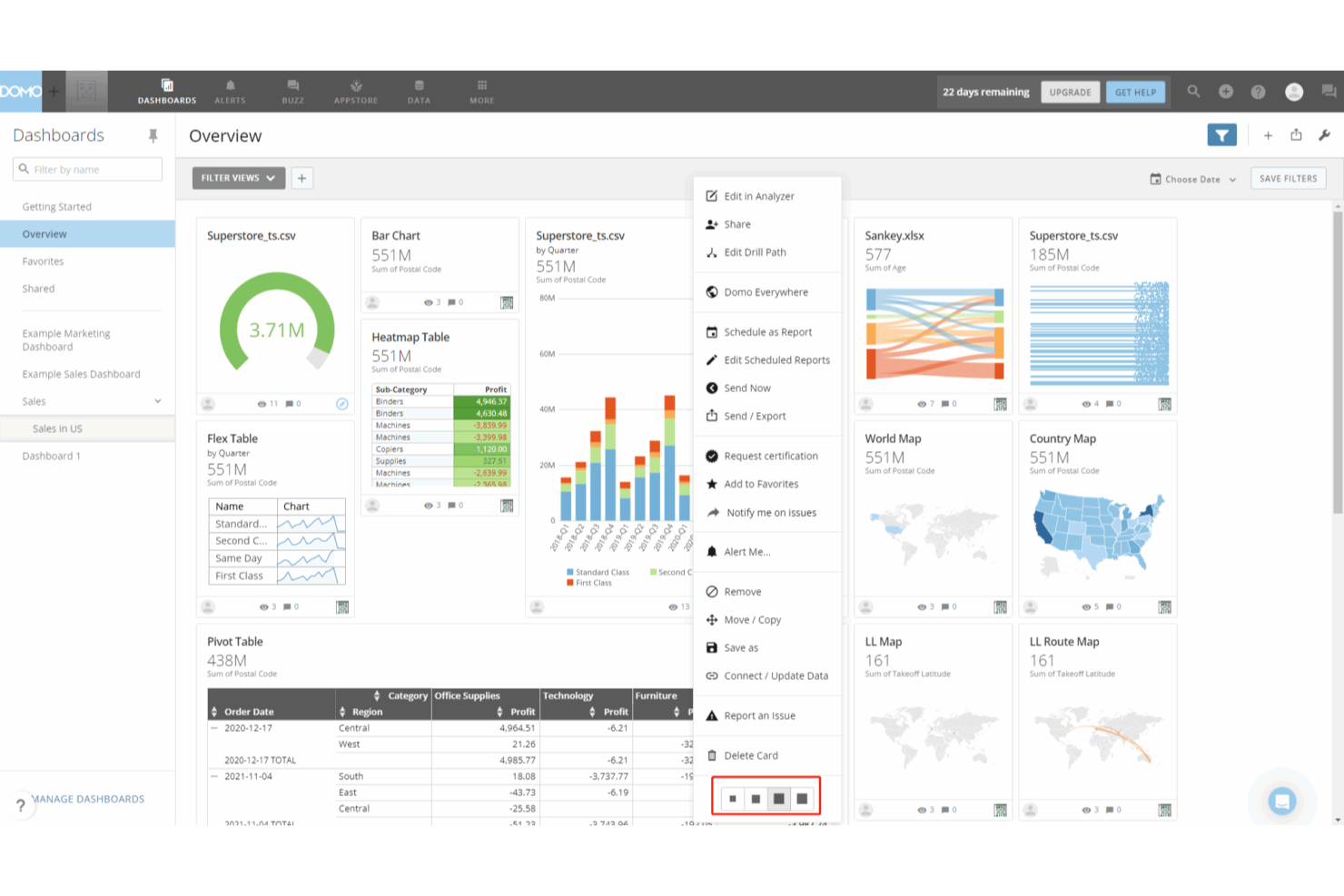 Domo screenshot - 10 meilleures alternatives à Adverity évaluées en 2026