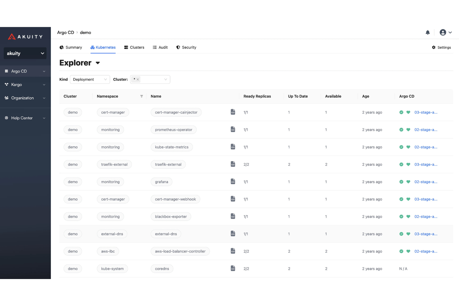 Akuity Platform screenshot - 10 beste GitOps-tools in 2026