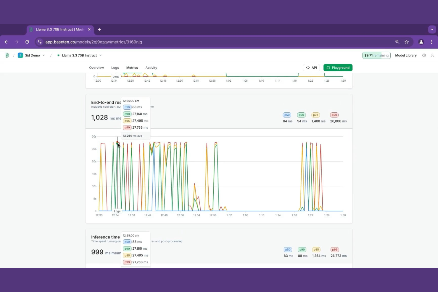 Baseten screenshot - 10 beste tools voor implementatie van ML-modellen in 2026