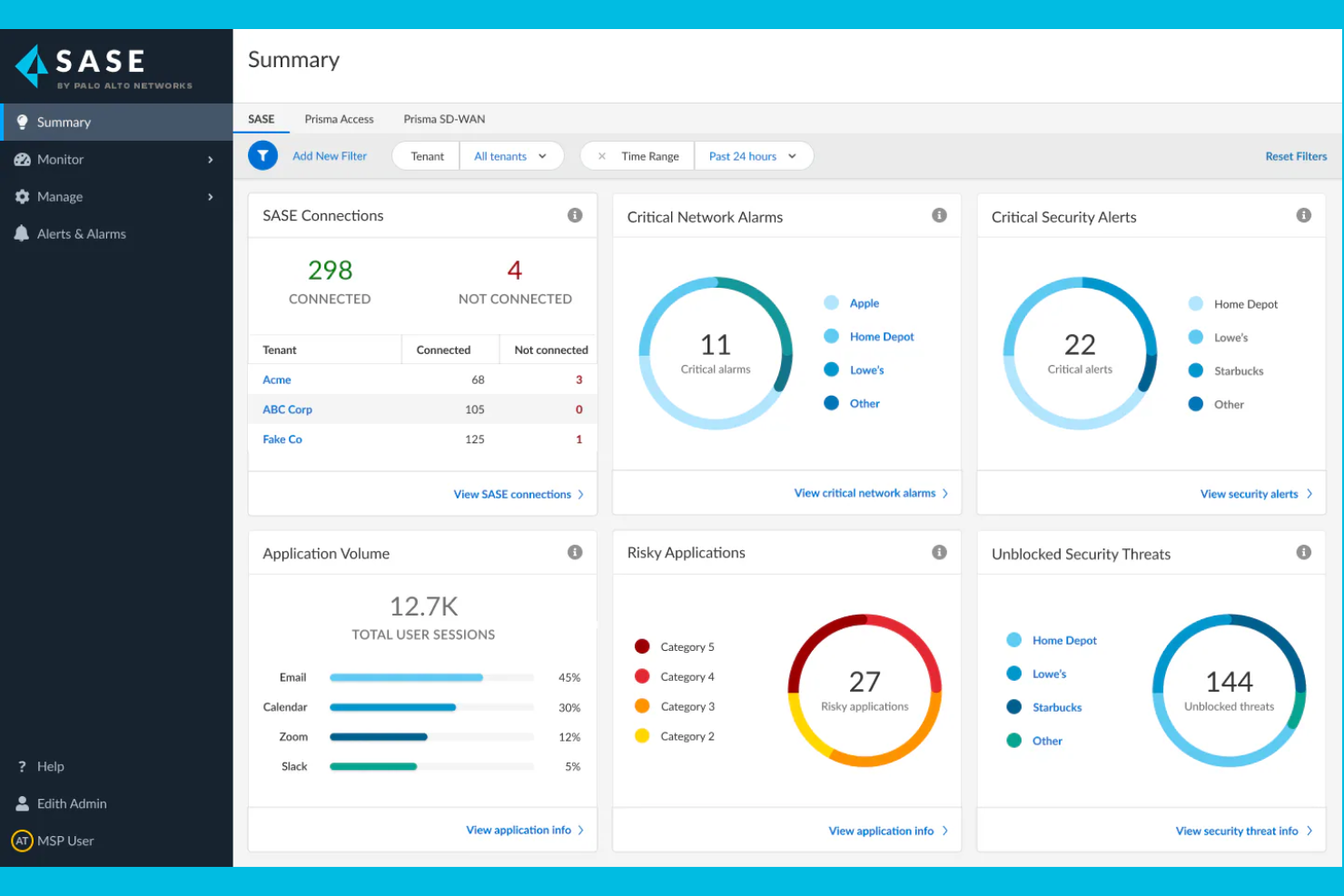 Palo Alto Networks screenshot - 10 Zscaler-alternatieven voor 2026