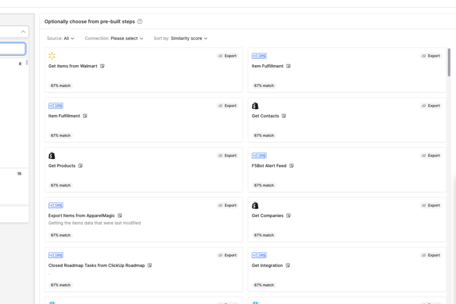 Celigo screenshot - 10 beste Zapier-alternatieven voor 2026 met belangrijkste functies en toepassingen