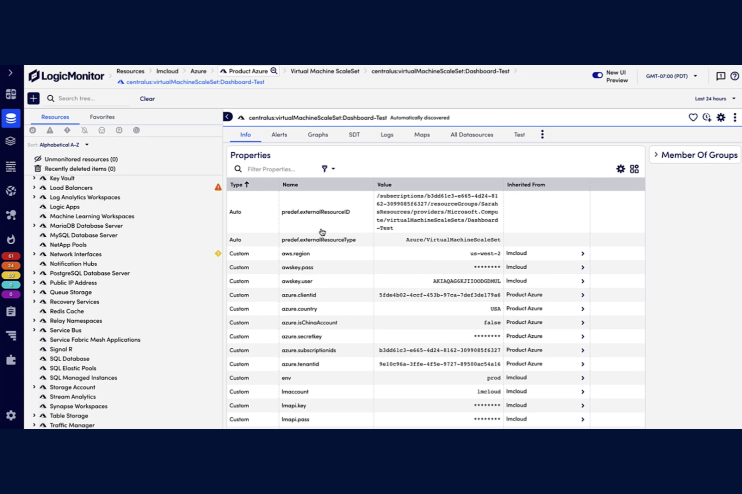 LogicMonitor screenshot - 23 cloudgebaseerde netwerkmonitoringtools voor 2026