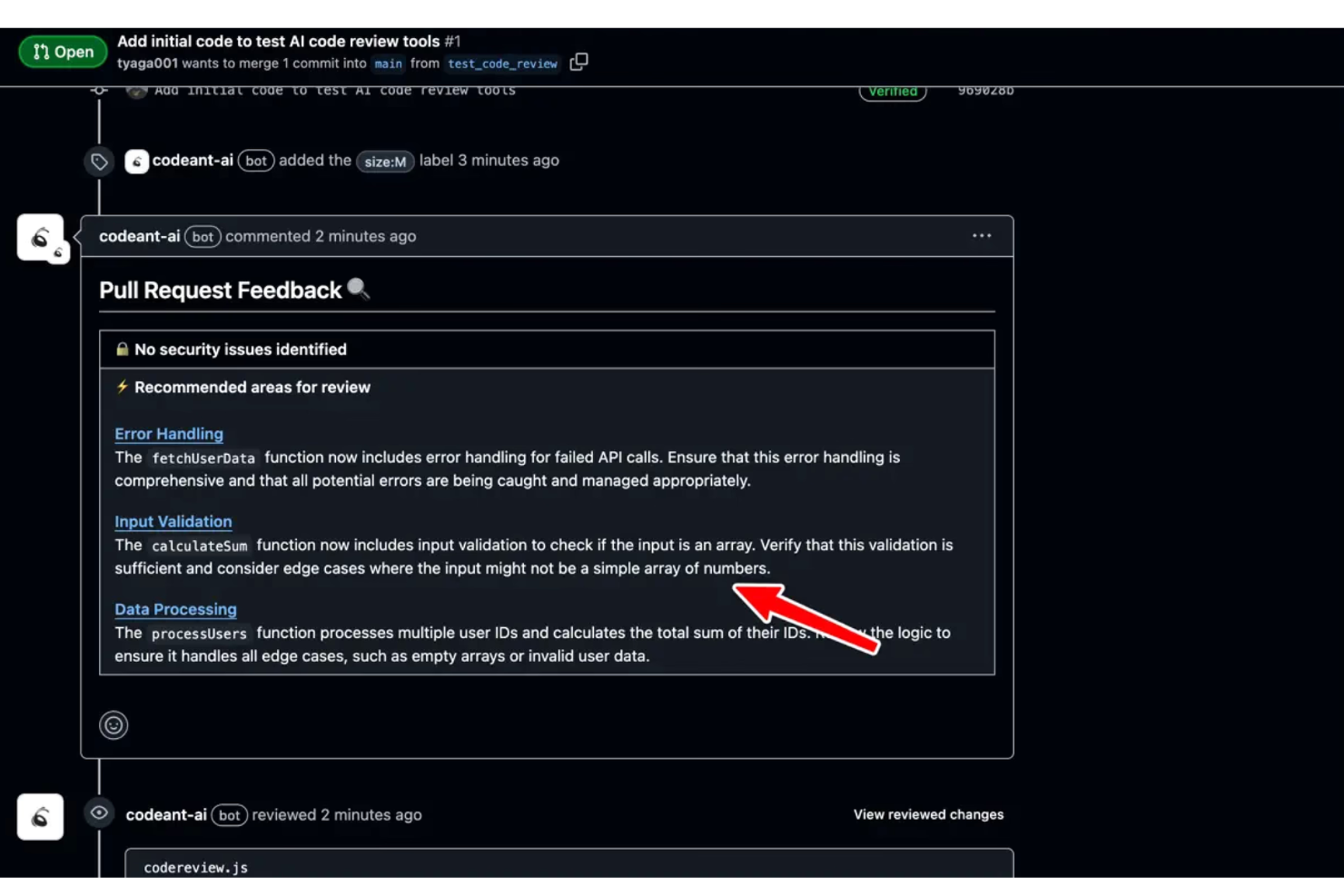 CodeAnt AI screenshot - 10 beste tools voor codekwaliteit in 2026