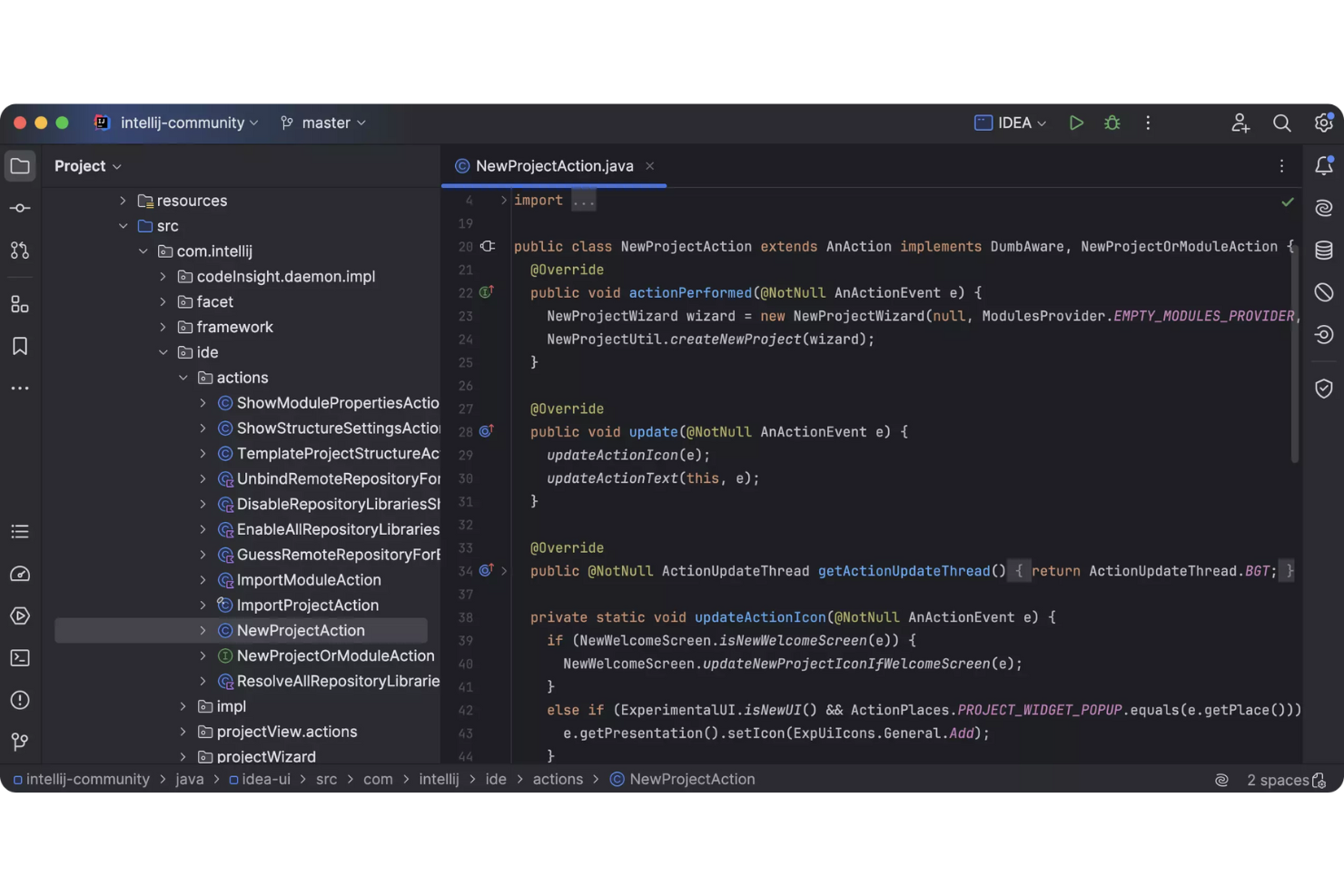 IntelliJ IDEA screenshot - 10 Ruby-ontwikkelomgevingen voor 2026