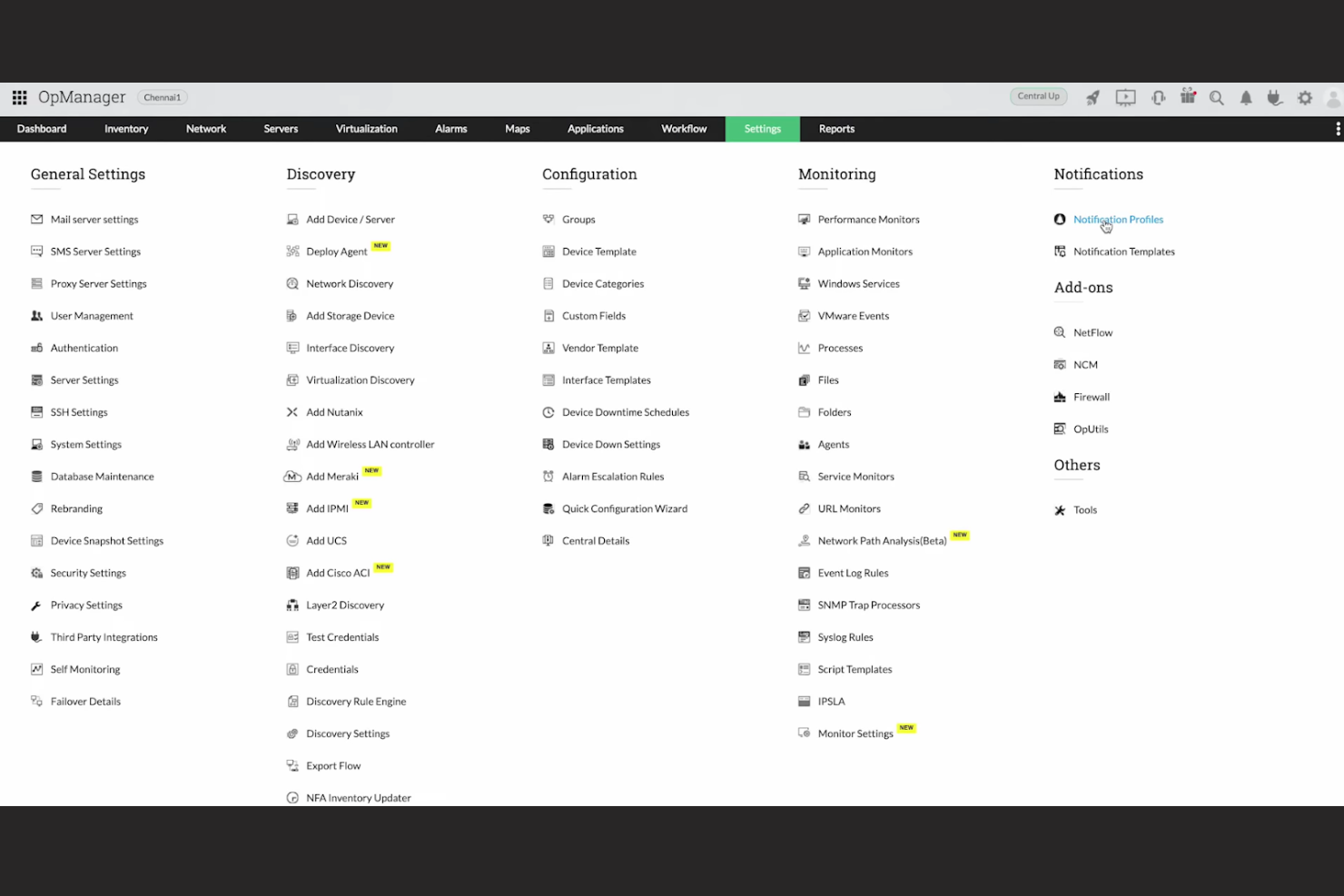 ManageEngine screenshot - 23 cloudgebaseerde netwerkmonitoringtools voor 2026