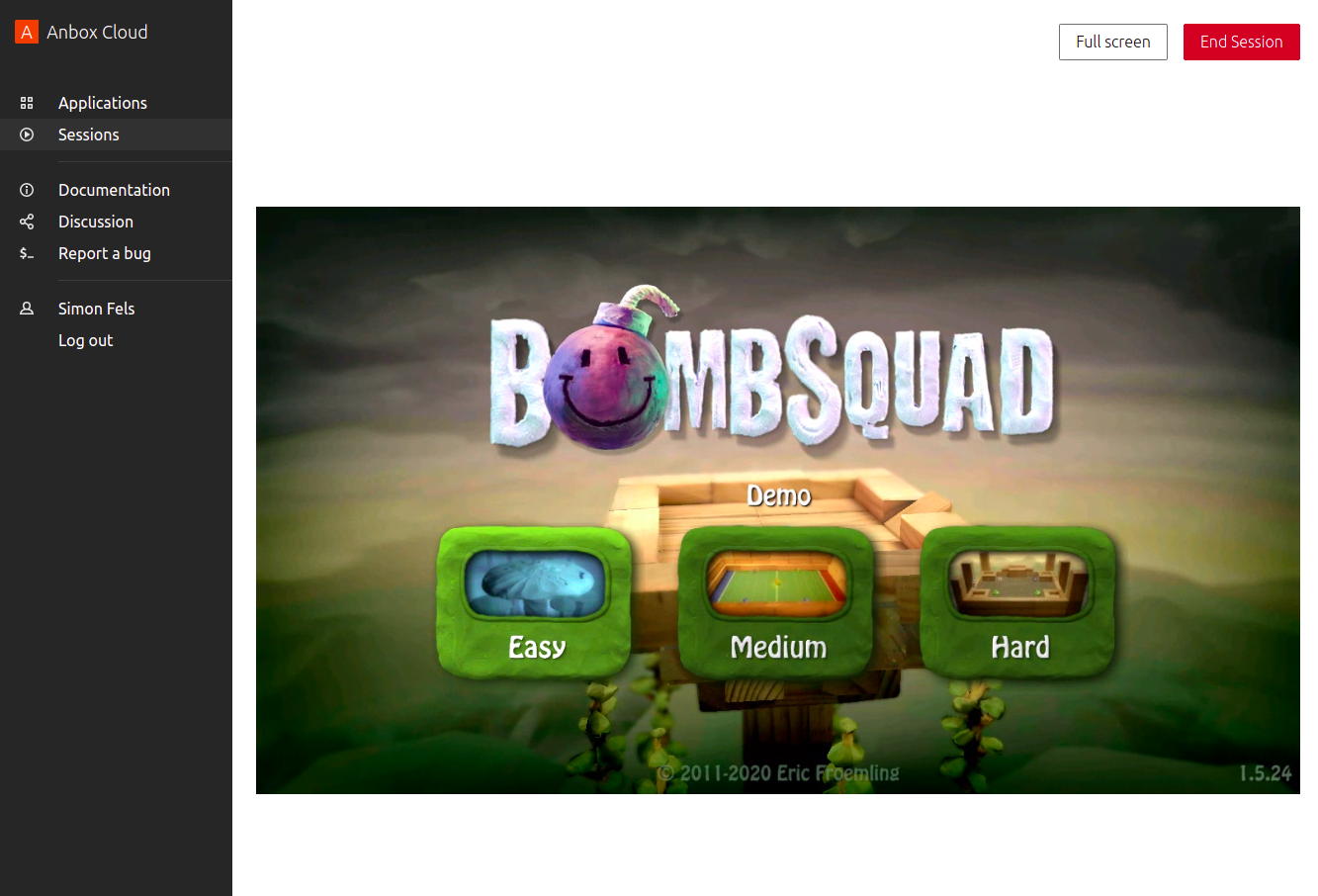 Anbox Cloud screenshot - 9 Beste Android-emulators voor Linux in 2026
