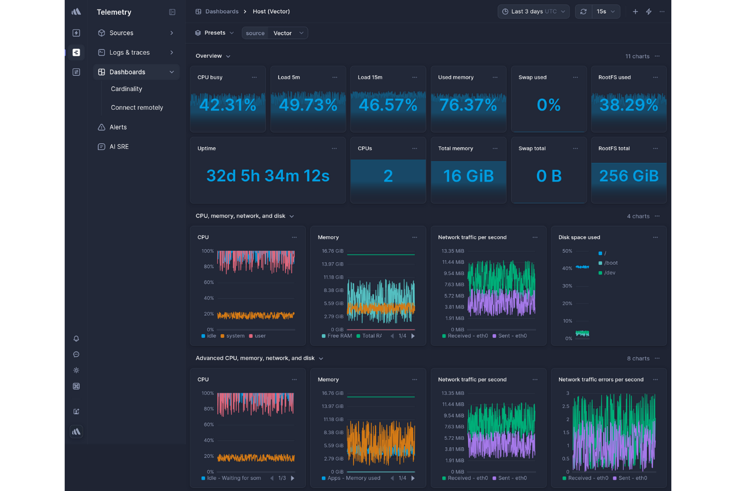 Better Stack screenshot - 10 beste alternatieven voor Pingdom voor 2026