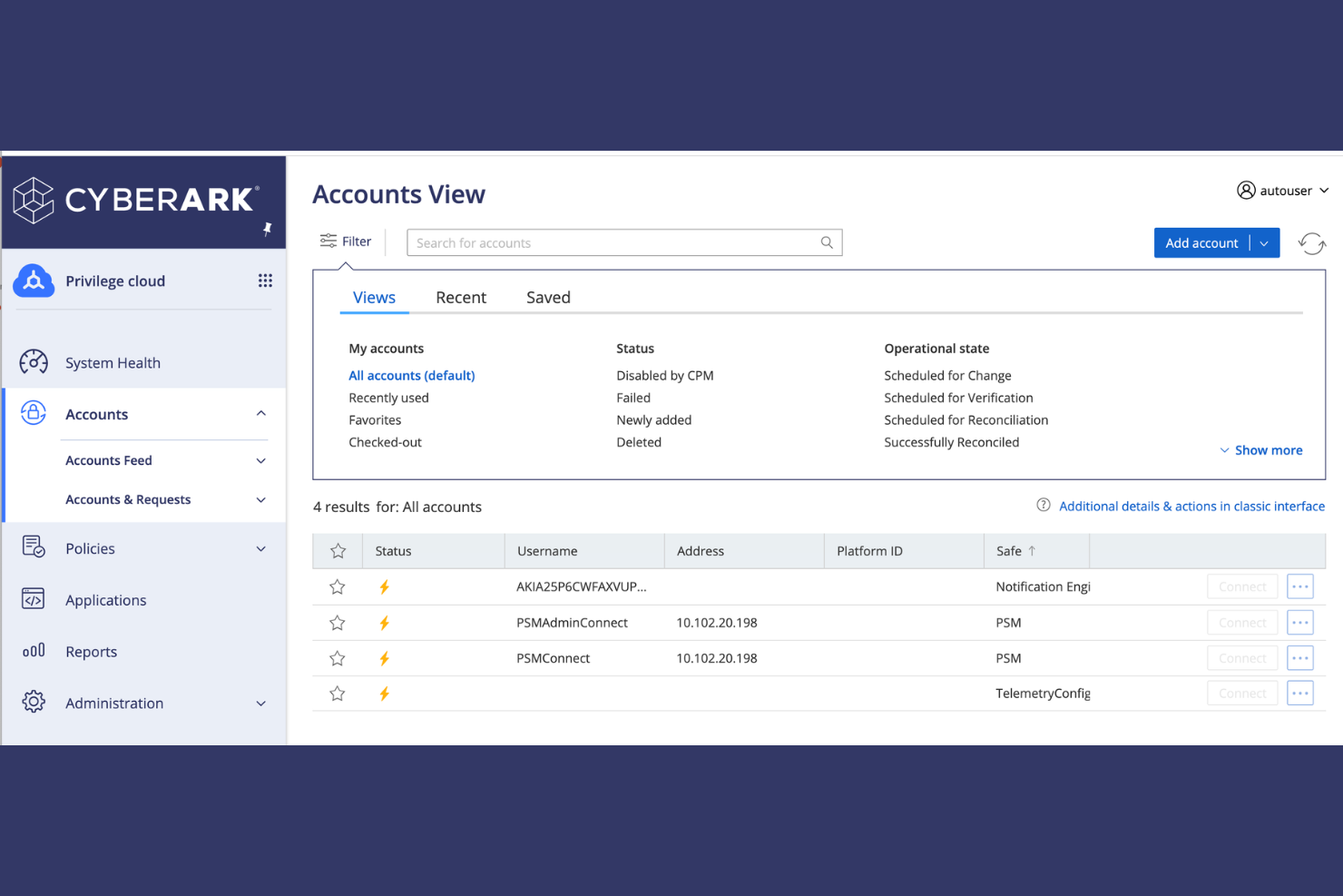 Cyberark screenshot - 10 beste IAM-hulpmiddelen beoordeeld in 2026