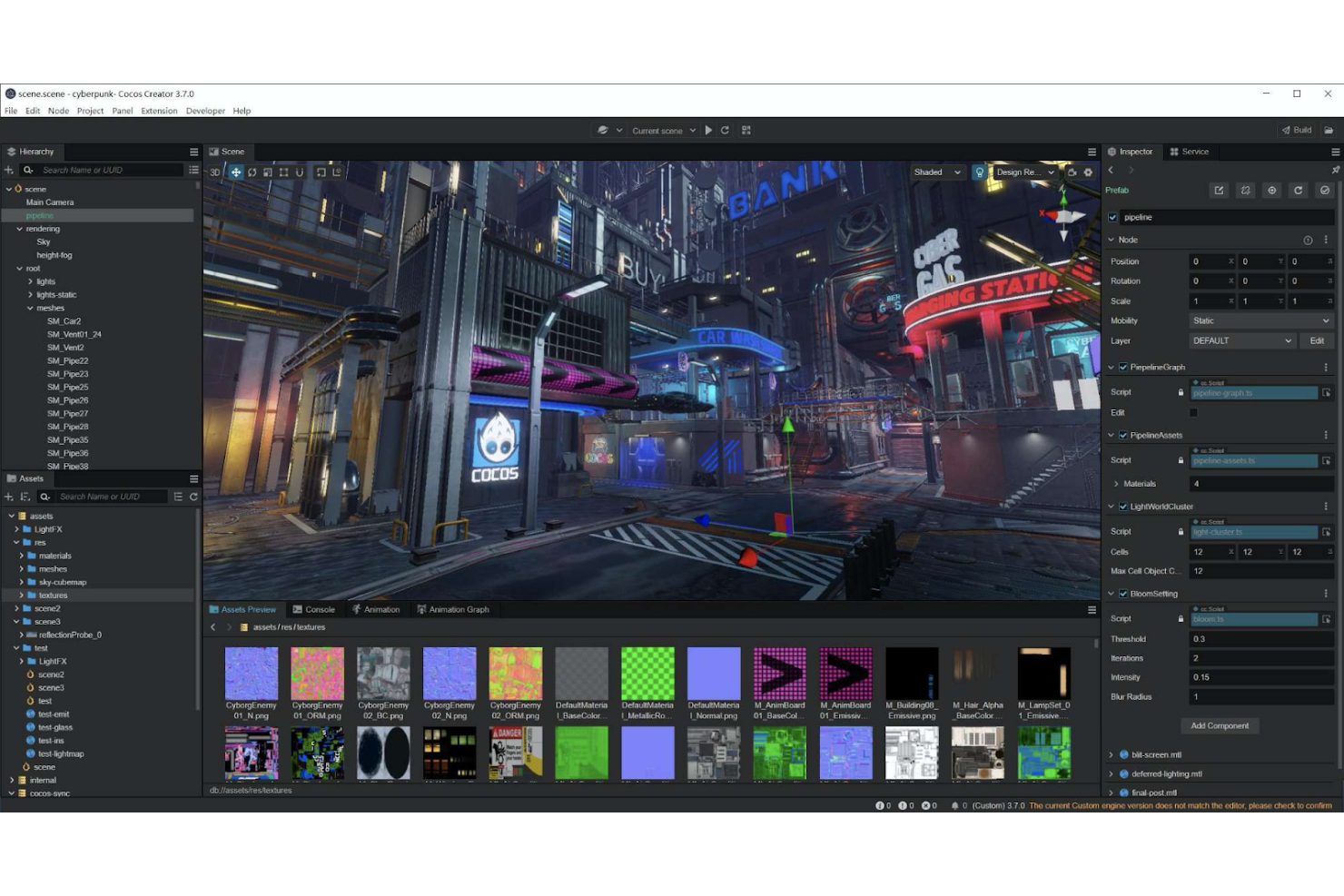 Cocos Creator screenshot - 10 Beste gratis software voor gameontwikkeling beoordeeld in 2026