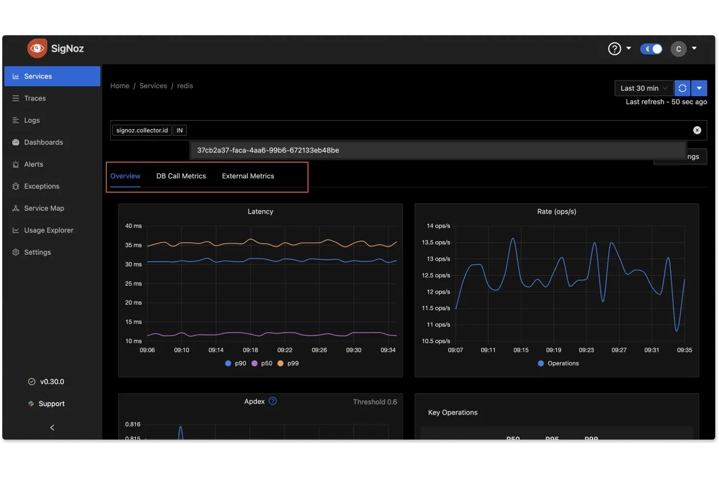 SigNoz screenshot - 10 beste Zabbix-alternatieven beoordeeld in 2026