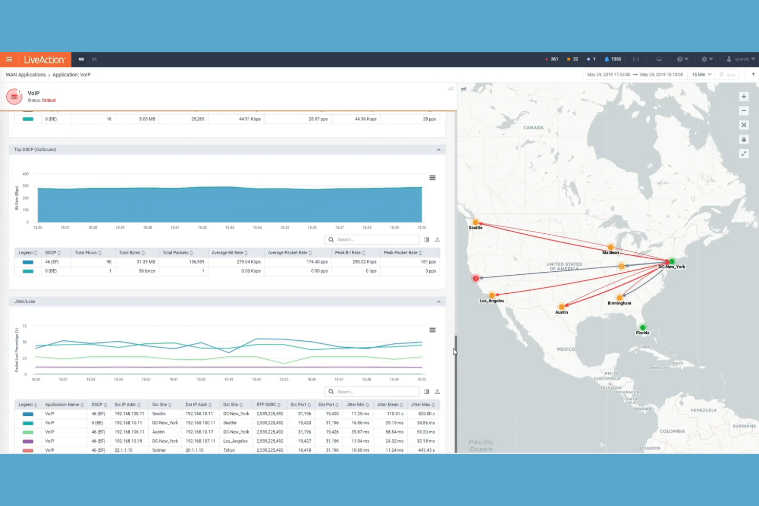 LiveAction Omnipeek screenshot - 10 beste alternatieven voor Wireshark beoordeeld in 2026