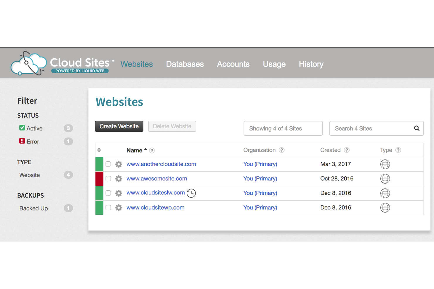 Liquid Web screenshot - 10 beste DigitalOcean-alternatieven beoordeeld in 2026