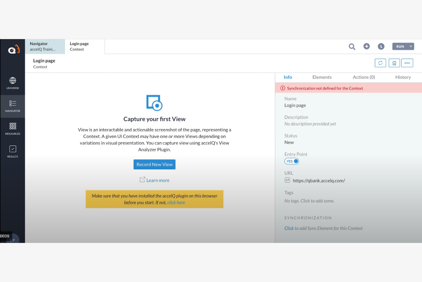 ACCELQ screenshot - 10 beste AI-tools voor softwaretests beoordeeld in 2026