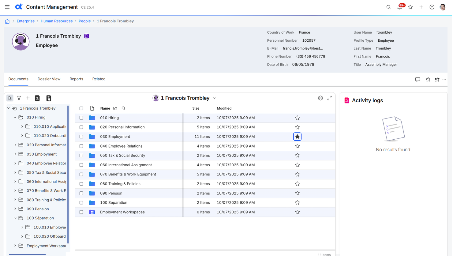 OpenText screenshot - 10 beste cyberbeveiligingstools voor ondernemingen beoordeeld in 2026