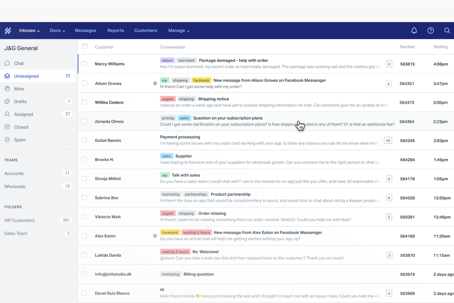 Help Scout screenshot - 10 beste SaaS-helpdesksoftware beoordeeld in 2026
