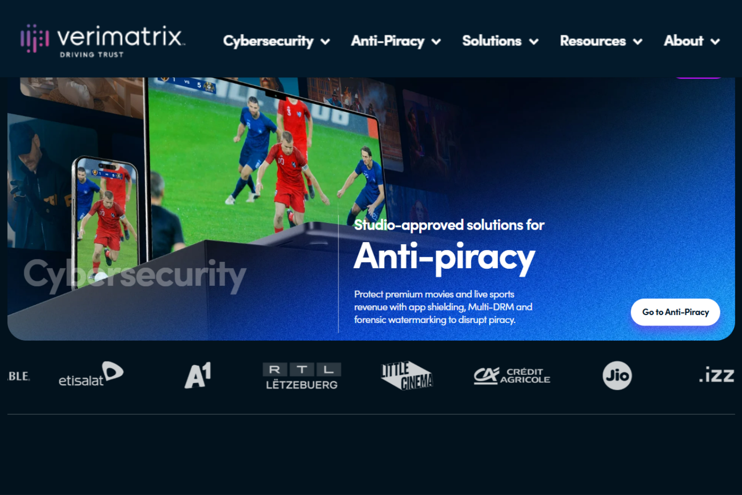 Verimatrix screenshot - 10 beste cybersecuritybedrijven in San Diego beoordeeld in 2026