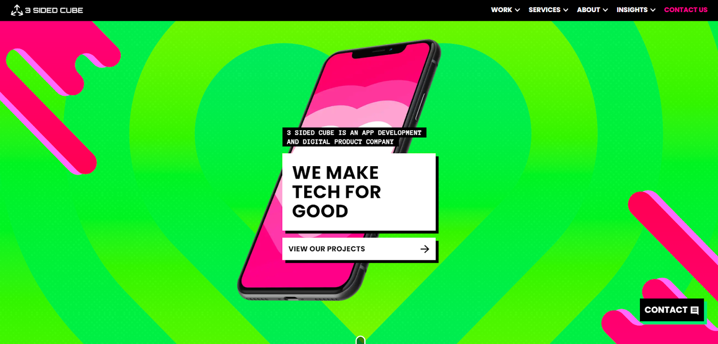 3 SIDED CUBE screenshot - 10 beste bedrijven voor mobiele appontwikkeling beoordeeld in 2026