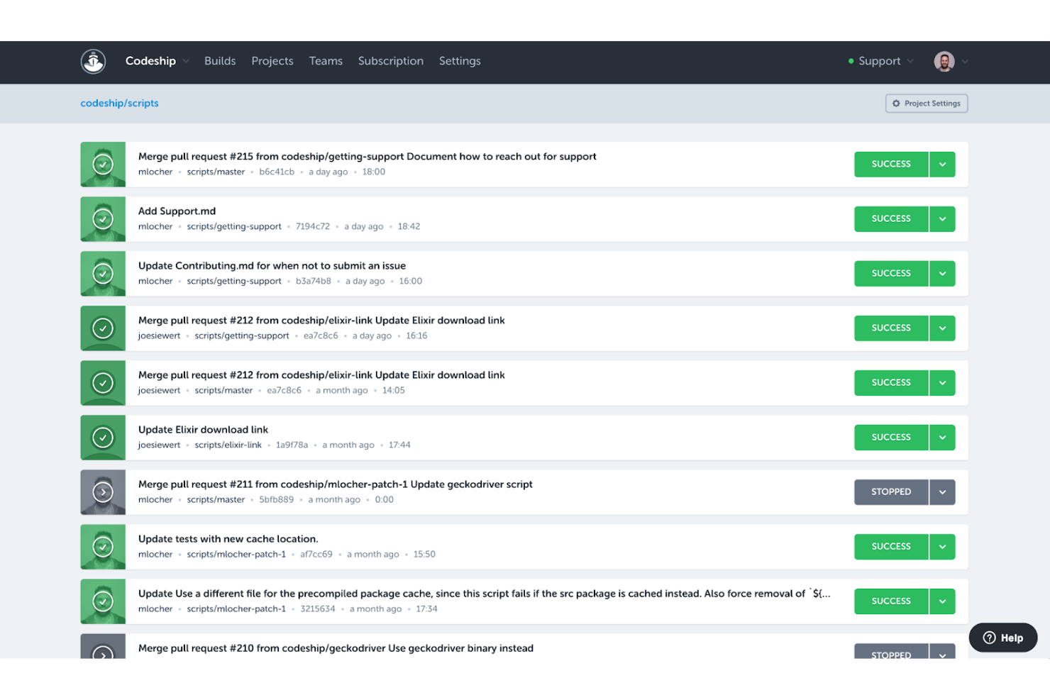 CodeShip screenshot - 10 beste Jenkins-alternatieven beoordeeld in 2026