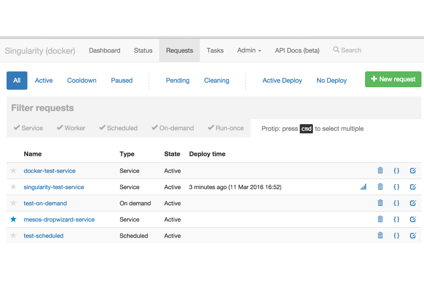 Singularity screenshot - 10 beste Docker-alternatieven beoordeeld in 2026
